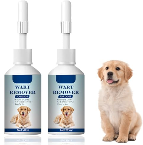 Fashion Base Wart Remover for Dog - 2pcs Dog Wart Remover - Dog Skin Tag - Dog Wart Remover - Skin Tag Removal Dog - Strong Warts Remover Dogs - No Harm - Natural Ingredients