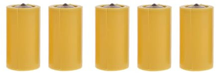 MEAKTSMI Lot de 5 faux boîtiers de piles LR14 C pour remplacer 2 piles 1,5 V C - Alimentation amovible