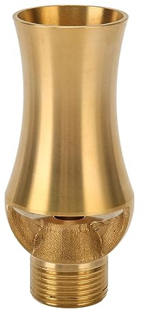 KIMISS Copper Pond Sprinkler Fountain Fountain Buzzle - Tour de Glace Cascade Cedar Tête de Pulvérisation pour Le Jardin et la Piscine, Caractéristique de l'eau Directionnelle Réglable (G1 / 2 G3 /