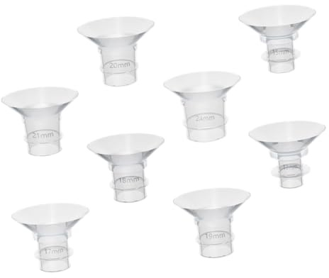 FRCOLOR Inserts De Bride En Silicone Pour Tire-lait Électrique, 8 Tailles, Accessoires Confortables Pour Maman, Portables Et Pratiques, Adaptation Pour Allaitement Maternel