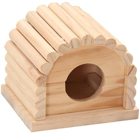 HOMOBABE Cabaña para como Hámster Mascotas Pequeña Acogedor Pequeñas Cómodo y de de Material al Sintético Resistente Desgarro Nido Hámsteres