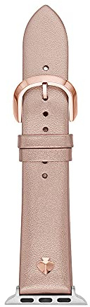 Kate Spade New York Rose Gold Leather 38 mm iOS Watch® Bands