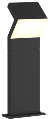 Arcchio LED Borne Eclairage Exterieur Havin (Moderne) en Noir Aluminium (à 2 lampes,), Lumineuse Luminaire Lampe Jardin Led