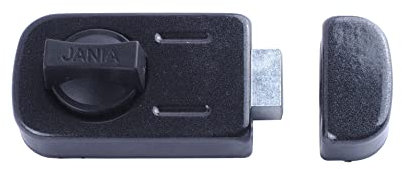 BAUSTER® Zusatzschloss Oberflächenschloss 50/60mm Zusatzschloss Wohnungstür Verschiedenschließend Türzusatzschloss Türschloss Schloss Kastenzusatzschloss kastenschloss (Anthrazit)