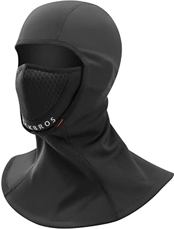 ROCKBROS Sturmhaube Motorrad Winter Balaclava Herren Damen Warm Skimaske Atmungsaktiv Gesichtsmaske Winddicht 2 Typ 54-63cm
