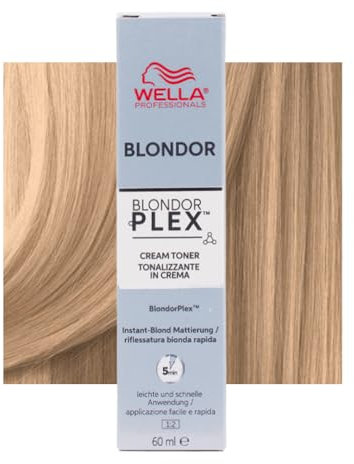 Wella Blondor Plex Cream Toner Crystal Vanilla /36 60ml - tonalizzante in crema