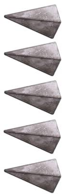 Gewichte Angeln, 5stk Pyramiden-Sinker Angelgewichte Angel-Sinker, Salzwasser und Süßwasser Angel Zubehör (80g)