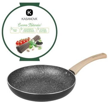 KASANOVA Padella in pietra nera (24 cm)