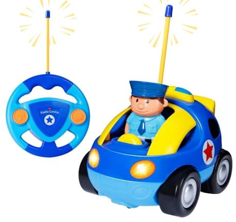 Remote Control Cars for 1, 2, 3 Year Olds - Car Toy for Toddler Boys or Girls - For Kids Age 1-3, Suitable for Children Age 18 Months+