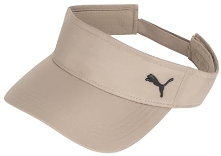 PUMA Women's Opal Adjustable Visor, Prairie Tan, One Size