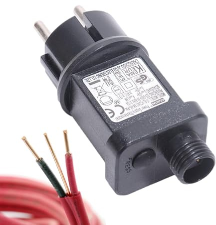 Trasformatore LED, driver LED - Sostituzione driver LED a bassa tensione | Trasformatore LED impermeabile con UE 31V Alimentatore LED a batteria Controller LED per lampada da prato, luce nataliz