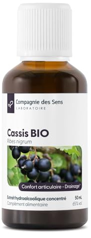 Cassis BIO (Ribes Nigrum) – Teinture Mère - Extrait hydroalcoolique concentré