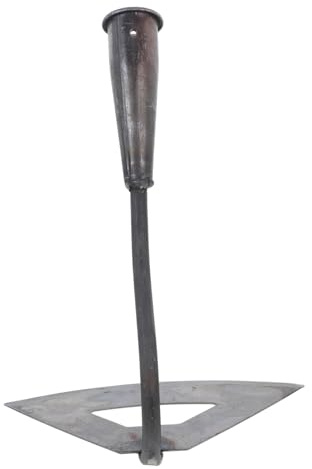 Operitacx Houe De Jardin Portable Et Creuse Outil Multifonction pour Désherbage Plantation Petite Houe à Main pour Entretien du Jardin