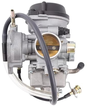 ANNAKETZPW Desbrozadora Carburador para Kawasaki para KFX400 2004-2012 ATV Quad Carburador Motocicleta Carburador Sistema De Combustible Accesorios Carburador