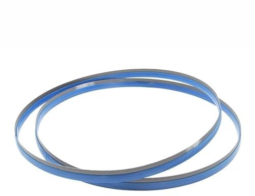 Hojas de sierra de cinta for metal de primera calidad, 2 hojas de sierra de cinta bimetálicas M42 de 24 TPI, 730 x 13 x 0,6 mm, for carpintería, for metal y bronce.