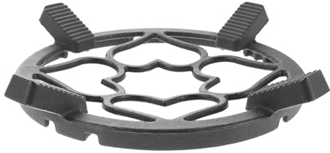 DIYEAH Pièces de rechange pour wok - Supports de casserole en fonte, réducteurs, supports de plaque de cuisson, dessous de plat pour brûleurs de cuisinières à gaz professionnelles, accessoires