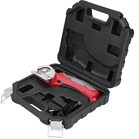 HWGING Forbici Elettriche Per Taglio Tessuto, Taglierina Rotante Elettrica Industriale Mtmc4.2V Forbici Per Tappeti Palmari Macchina Da Taglio Elettrica Per Tessuto In Pelle Su Misura
