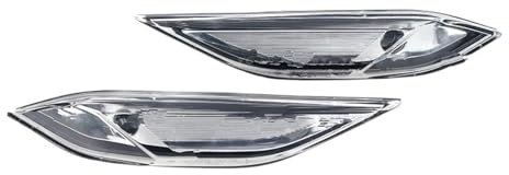 Genérico señalluz Luz Lateral Delantera Coche Giro Única Lámpara Marcador Para Cayenne 958 2011-2014 giroluces(Left and Right)