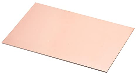 YOKIVE 6Stk PCB Kupfer Verkleidet Brett FR4 Doppelseitige Leere Leiterplatten Groß für Elektronische Hobbys Ätzen Schaltung Projekte (150mmx100mmx1.5mm)
