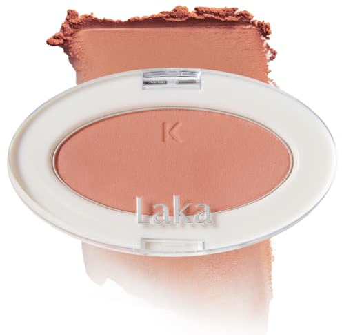 LAKA Love Silk Blush, Puderrouge, strahlend, seidig, aufbaubar, langanhaltend, Vegan, K-Beauty​ (709 Dolce)