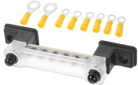 GARVALON 150a Klemmensammelschiene Verteilerklemmenblock Batterieklemmen-Verteilerblock Sammelschiene Stromverteilerblock Auto Anhänger Rv