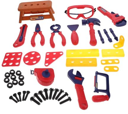 DRESSOOS Junge Mädchen Reparatur-Werkzeug-Set Spielzeug Werkzeugset Für Junge Mädchen Lernspielzeug Reparaturwerkzeug-Spielzeug Kinderspielzeug Modell