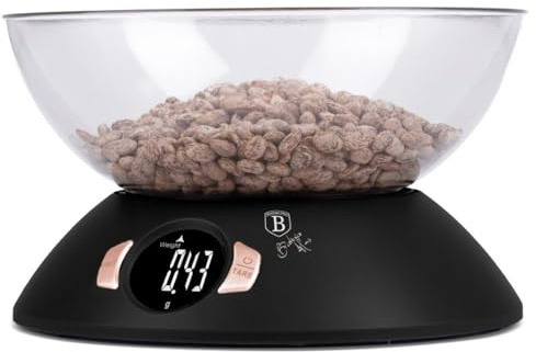 Berlinger Haus Black Rose Collection BH-9620 Balance de cuisine avec bol