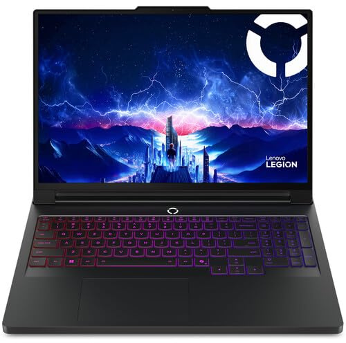 Lenovo Legion Pro 7i Gen 10 16 (2025 Model) Intel Core i9-275HX 24C, NVIDIA GeForce RTX 5080 16GB, 64GB RAM, 2TB NVMe SSD, 16 WQXGA OLED 500 nits 240Hz, Windows 11