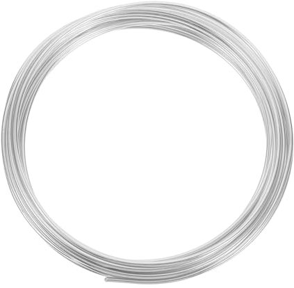 Alambre de Aluminio para Bonsái Plata Flexible y Ligero