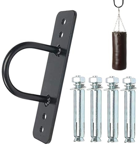 Kit de Anclaje para Cuerda de Entrenamiento,Soporte De Acero Para Cuerda Fitness | Gancho Colgador Pesado Para Gimnasio Entrenamiento Casa Apartamento Garaje Estudio Exterior Yoga