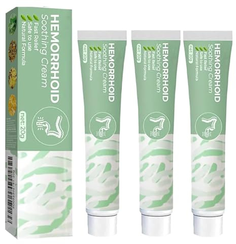 Kräuter-Hämorrhoidencreme – eine sanfte, beruhigende Formel für gesunde Haut, geeignet für Männer und Frauen.
