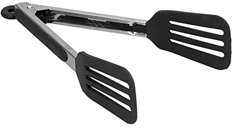 Yinhing Pince à Steak en Silicone en Acier Inoxydable de qualité Supérieure Pince à Barbecue Pliable pour Griller Outils de Cuisine Polyvalents Prise en Main et Chaleur Faciles pour les Activités de