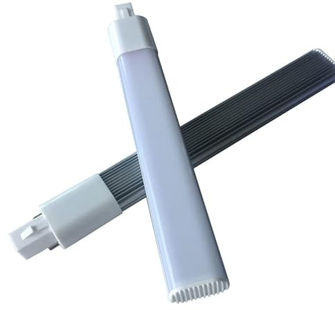 NFQZAWSKX HongHeFu Paquete de 4, lámpara de tubo LED con forma de palillos chinos, CA 85-265 V, G23/Gx23, 8 W, 48-2835 SMD, fuente de luz for lámpara de mesa(Natural white,8W GX23)