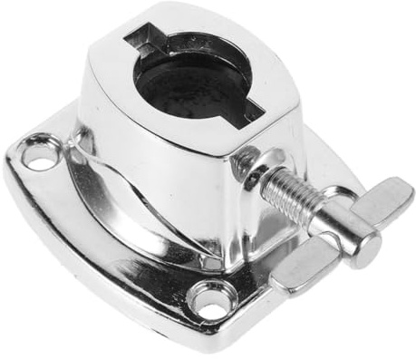 TOVINANNA Soporte de Platillo de Metal para Batería Placa Base de Aleación de Zinc, Montaje Rápido y Estable para Bombo y Caja en Diversos Escenarios