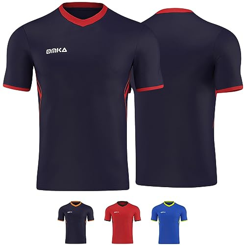OMKA Sport V-Ausschnitt Teamwear Trikot - Premium Handball-, Fußball-, Volleyball- und Lauf-Uniform Shirt