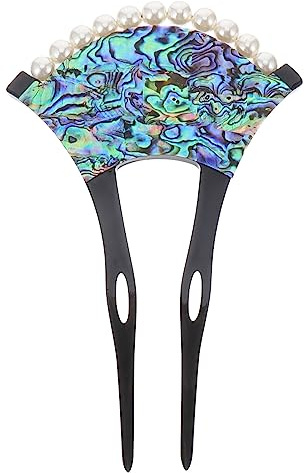 minkissy Japanische Haarnadel Acryl Perle Chinesische Haarstäbchen U-Förmige Haarnadeln Clips Kimono Haarnadel Band Clip Japanische Haarschmuck für Frauen ädchen