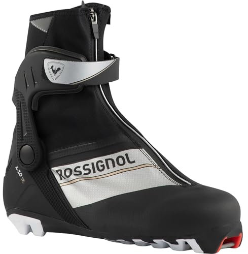 Rossignol – Zapatos de esquí de fondo X-10 Skate Fw negro para mujer – talla 39 – negro