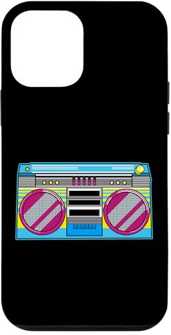 Hülle für iPhone 12 mini Männer 90er Jahre Musik Ghettoblaster