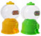 CHICAMPERA Distributeur De Bonbons Mignons, 2 Pièces, Distributeur De Bonbons Sucrés, Porte-friandises De Fête Vide, Machine À Bonbons, Conteneur De Bonbons, Fourniture De Fête