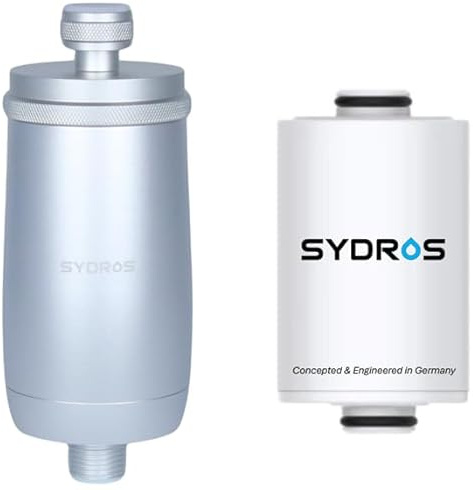 Sydros Ferox Wasserfilter-Bundle - bis 99% & 500+ Schadstoffe | 5-Stufen-Filter für Dusche, Küche & Camping - bis 10.000 L, mit Aktivkohle, Entchlorung & Remineralisierung