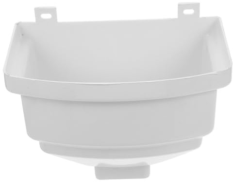 TOYZFRIENDY Deviatore Acqua Piovana in PVC Quadrato con Design Curvo per Grondaia e Pluviale Facile Installazione senza Attrezzi per Raccolta Acqua e Accessori Esterni Villa