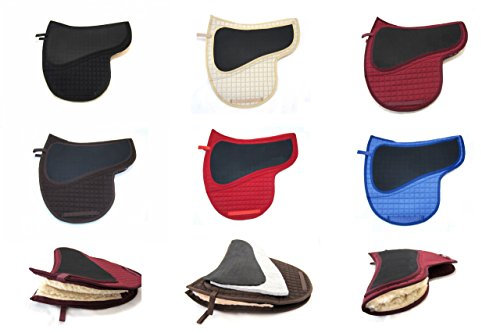 PS Pferdeartikel Dressurpad, Sandwichpad, 2 Kammern - Spezial - Farbe hellblau