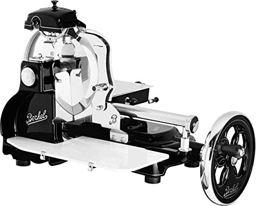 Berkel - Trancheuse VOLANO Mod. B3 - Noir avec des Décorations en ArgentNouveau Modèle 2018
