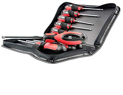 RS PRO Mechanic Screwdriver Set, 9-Piece TORX®