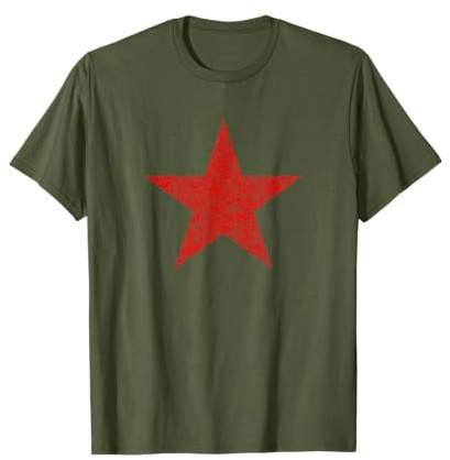 Roter Stern Vintage T-Shirt UDSSR Sowjetunion Revolution T-Shirt