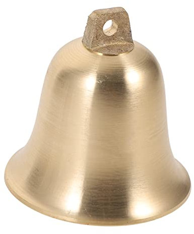 Veemoon Vintage Messing Glöckchen Leichtes DIY Glocken Anhänger Weihnachtsdekoration Bastelzubehör Schöner Klang Für Festliche Wohnaccessoires