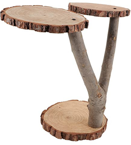 Cabilock Legno Supporto Per Piante in Vaso Portavasi Per Torte e Cupcake Supporto Decorativo Per Dessert Accessori Per Torte Da Tavolo