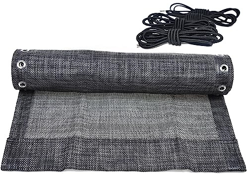 Azatemgo Ersatzbezug mit Gummischnur-Set für Sonnenliege, Ersatz-Reparatur-Set, 160 x 52 cm, Grau