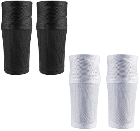 Soccer Shin Guards Sleeves for Kids Youth - Sleeves for 3-15 Years Old Boys and Girls for Football Games, Sleeves with Optimized Insert Pocket for Soccer,Football(M,2 Pair)
