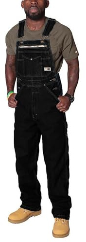 XUSAI Salopettes Denim Bib Overall Mode Décontractée Coupe Robuste Jeans Ensemble Réglable Travail Bib Jumpsuit